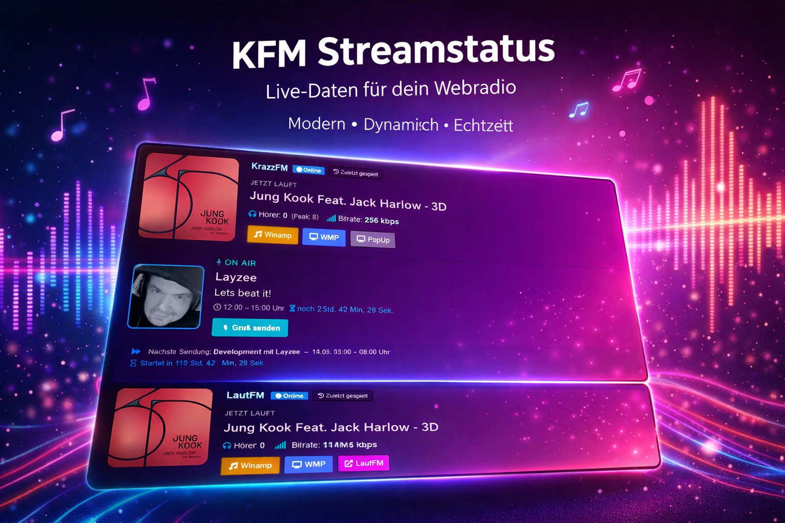 KFM Streamstatus